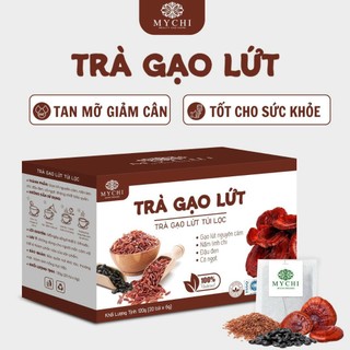 Trà gạo lứt mychi - trà lá ổi mychi chính hãng