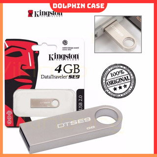 Usb Kingston DataTraveler SE9 2.0/3.0 lưu trữ 64gb/ 32gb/ 16gb/ 8gb/ 4gb nhỏ gọn, vỏ kim loại, chống nước - DolphinCase