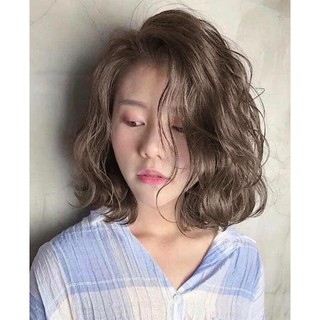 Thuốc nhuộm tóc màu Nâu lạnh + kèm oxy trợ nhuộm | Annastyle Tự nhuộm tóc tại nhà dễ dàng