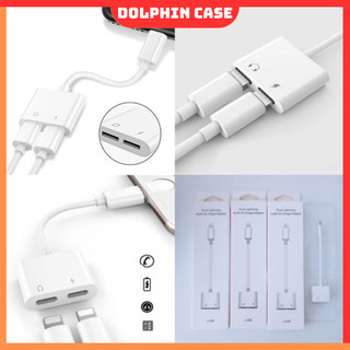 Bộ chuyển đổi Jack chia cổng thành 2 cổng light ning cao cấp chính hãng
