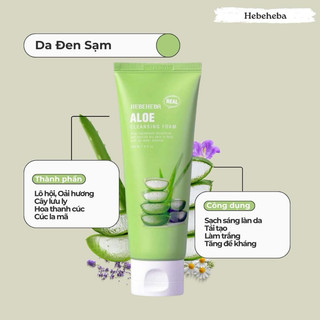 [NHẬP KHẨU] Sữa rửa mặt HEBEHEBA 120ml
