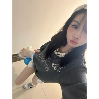 Áo 𝐀𝐓𝐘𝐒® 𝐕-𝐍𝐄𝐂𝐊 𝐊𝐍𝐈𝐓 𝐂𝐎𝐓𝐓𝐎𝐍 𝐓-𝐒𝐇𝐈𝐑𝐓 (XÁM)