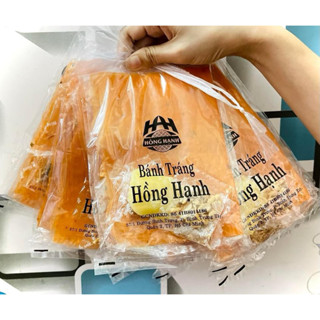  Combo sỉ 10 Bịch Bánh tráng bơ Hồng Hạnh ruốc đậu phộng hành phi tứ vị đặc biệt thơm ngon 