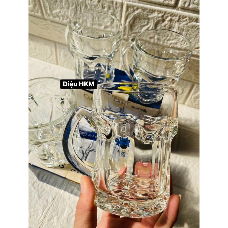 (Combo hộp 2 cái )LY TIGER THUỶ TINH CAO CẤP