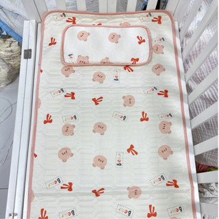 Chiếu điều hòa cao su non tặng kèm gối cho bé, chiếu 4d điều hòa cao cấp cho bé từ sơ sinh