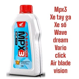 Nhớt ahm honda spx3 0.8 ml xài cho wave 100 / dream 100 / wave 125 / future 125 / vario / click / air blade / vision