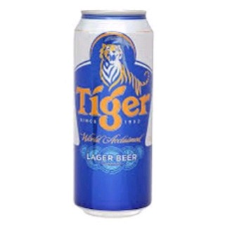  Combo 6 lon tiger xanh  6 lon tiger bạc . 330ml 