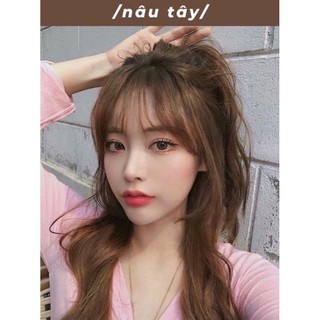 Thuốc nhuộm tóc màu Nâu tây + kèm oxy trợ nhuộm | Annastyle Tự nhuộm tóc tại nhà dễ dàng