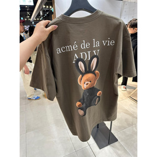 [ CHÍNH HÃNG ] Áo thun ADLV RABBIT BEAR DOLL LOGO SHORT SLEEVE