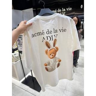 [ CHÍNH HÃNG ] Áo thun ADLV RABBIT BEAR DOLL LOGO SHORT SLEEVE