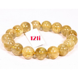  Vòng tay đá Tóc Vàng thanh tẩy thu hút năng lượng may mắn tích cực kích hoạt tài lộc 