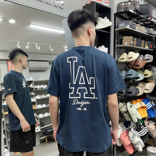 Áo thun new era la letter navy - 14179160