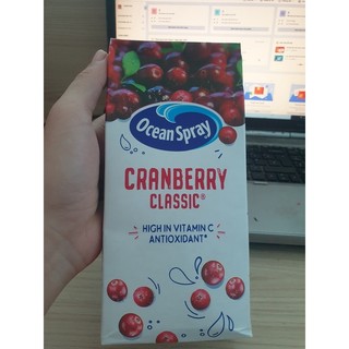 Nước ép nam việt quất - ocean spray cranberry juice 1l