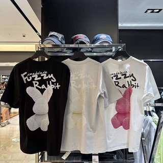 Áo thun adlv doodle fuzzy rabbit short sleeve