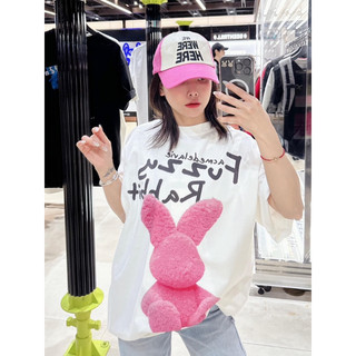 [ CHÍNH HÃNG ] Áo thun ADLV DOODLE FUZZY RABBIT SHORT SLEEVE