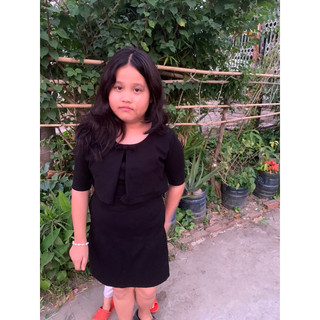 đầm đen cho nữ từ 45-48kg