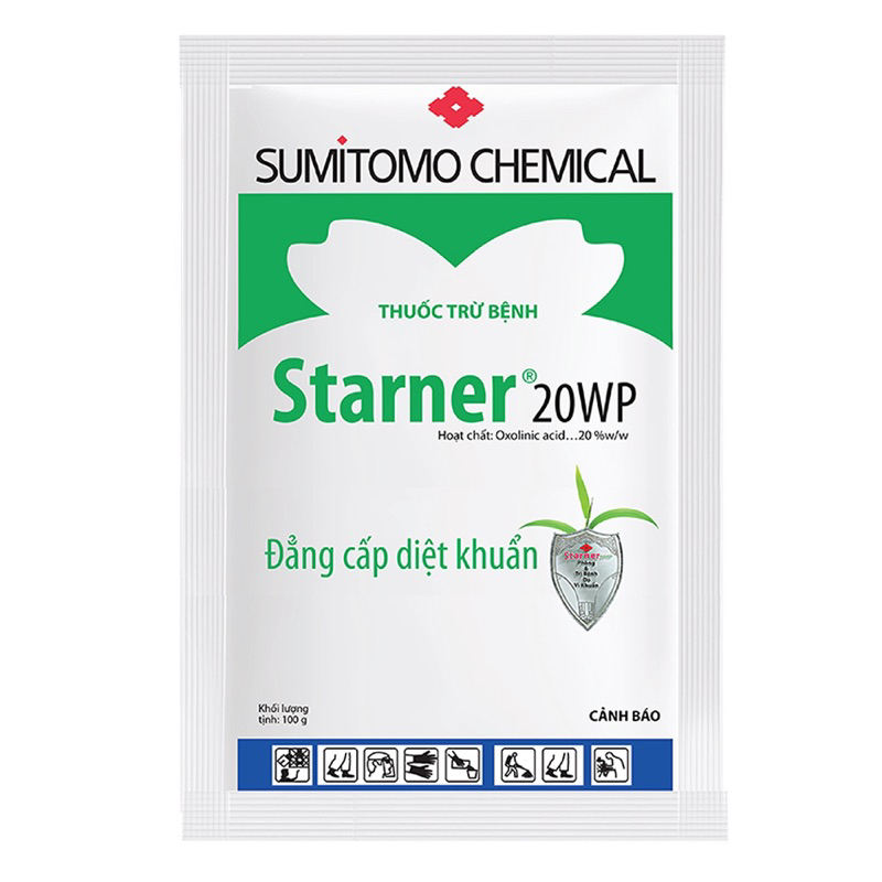 Thuốc trừ bệnh STARNER 20WP 100gr (Oxolinic acid 20%w/w)