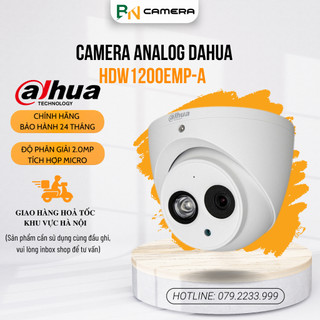 Camera analog hdw 1200emp-a dahua 2.0mp, tích hợp micro, chính hãng
