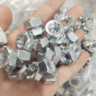Combo 50 con ecu 8, ecu 10 mạ kẽm, đai ốc con tán xiết vặn bulong ốc vít đai ốc