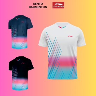 Áo Cầu Lông LINING Nam Nữ, Vải Thoáng Khí