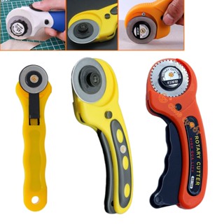 Dao lăn lưỡi tròn đường kính 45mm cắt da thuộc, dao cắt vải, cắt giấy tiện dụng - Dụng cụ làm đồ da thủ công