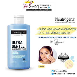 Toner NEUTROGENA không cồn - NEUTROGENA Alcohol Free Toner 150mL