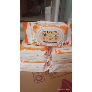 Combo 5 gói khăn ướt gấu 250gram không mùi bản lớn