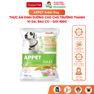 Vemedim Appet thức ăn cho chó trưởng thành, gói 400g
