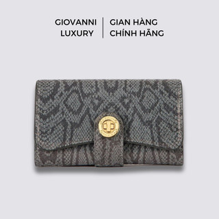 Ví Da Nữ GIOVANNI La Rinascita Da Bê Dâp Vân Da Rắn Cao Cấp Xa Xỉ Độc Đáo DWL23-005