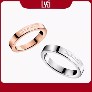 Nhẫn cặp đôi nam nữ Lys Hook Rose Gold Ring - Nhẫn Authentic, thẻ tag, bill check Code khắc tên theo yêu cầu