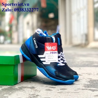 Giày cầu lông - Tennis - Bóng chuyền thể thao nam Acura VHD màu trắng xanh/đỏ đen/ trắng đen