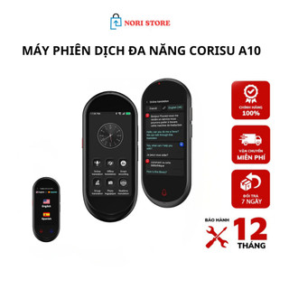 Máy phiên dịch, máy học ngôn ngữ Corisu A10, hỗ trợ sim 4G, dịch không cần mạng, dịch sát nghĩa