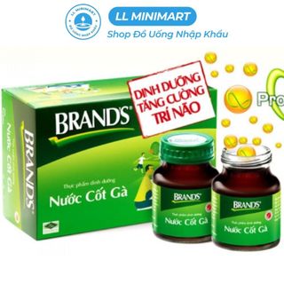 Hộp 6 nước cốt gà brand's 420ml