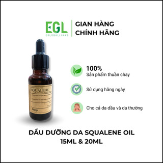 Dầu dưỡng da Squalene Oil 15ml & 20ml - Dầu dưỡng & ngừa lão hóa chuyên sâu