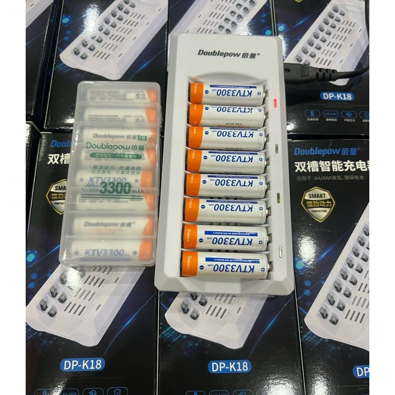 Pin Sạc Trâu Bò Dung Lượng 3300Mah Doublepow