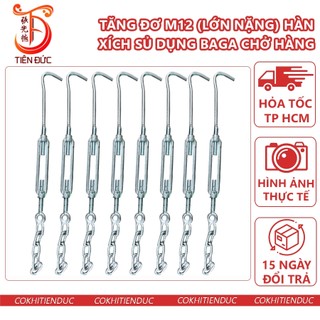 Tăng đơ dài m12 hàn xích cho ba ga chở hàng chở đồ tăng đưa baga paga 3ga