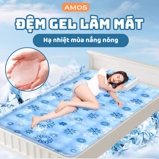 Đệm gel làm mát giảm nhiệt mùa hè khỏi nóng bức chất liệu PVC cao cấp chống thấm nước