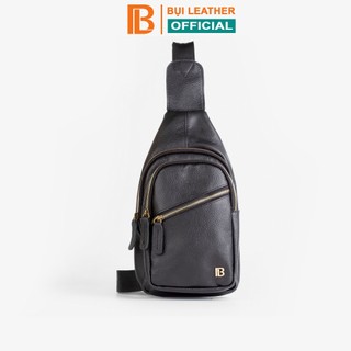 Túi đeo chéo da bò Bụi Leather - DC106 Da bò pullup, Da bò sáp ngựa điên- Crazy horse cao cấp BH 12 tháng