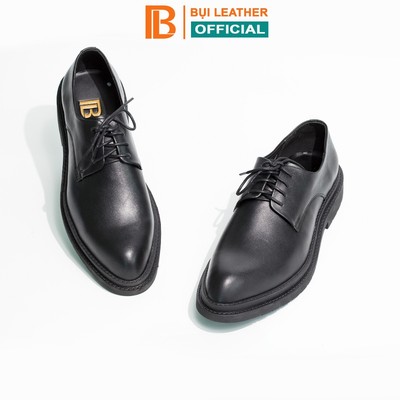 Giày nam đế cao da bò nappa cao cấp G127 Bụi leather- Trẻ trung năng động- Bảo hành 12 tháng