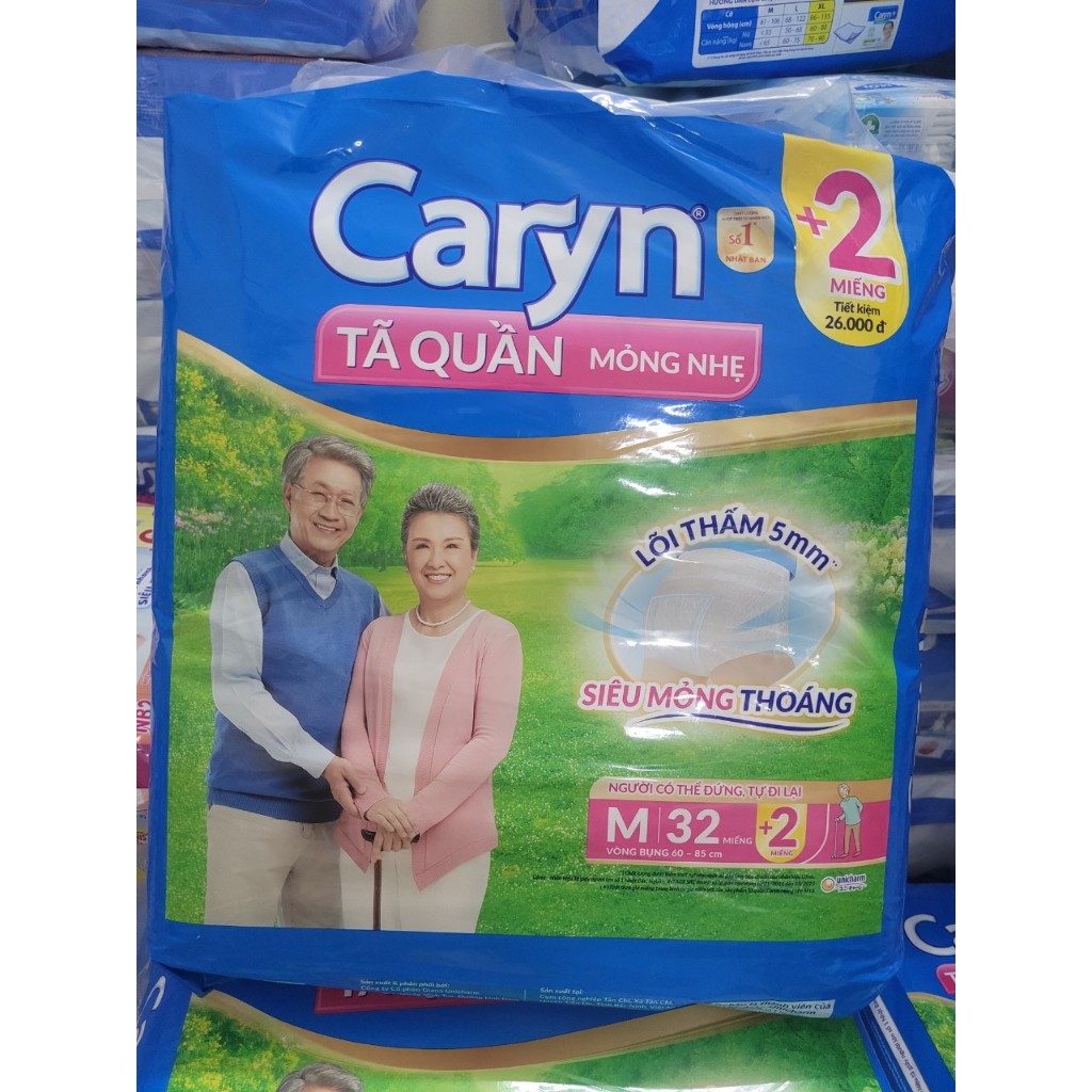 Tã quần Caryn M32/L28/XL24
