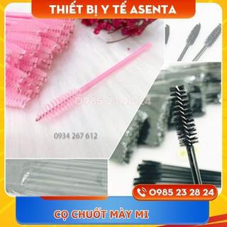 Chổi chải mày, mi trước và sau nối, Cọ chuốt mày mi (Bịch 50 cây)
