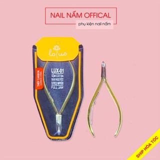 Kìm nhặt da Lotus LUX-01 mang bán nguyệt mũi 16 thép carbon cao cấp, đổi trả hoàn toàn miễn phí nếu bị lỗi từ NSX