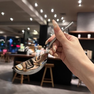 Muôi canh cán ngắn Chockmen 19cm