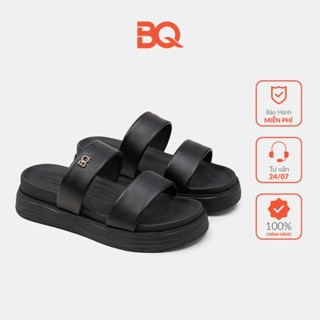 Dép nữ đế xuồng hai lớp cao 5 phân quai ngang thời trang BQ D 0408