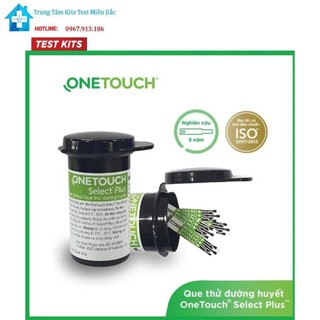 Que Thử Đường Huyết One Touch Select Plus Simple (Hộp 25 que)