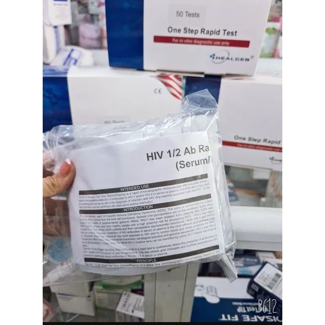 Test Nhanh HIV - Healgen Nhanh Chóng Chính Xác Bảo Mật Thông Tin