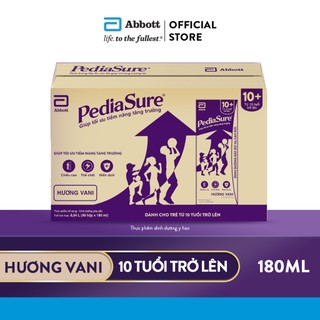Thùng 48 Hộp Pediasure 10+ Cho Trẻ Từ 10 Tuổi 180ml/Hộp