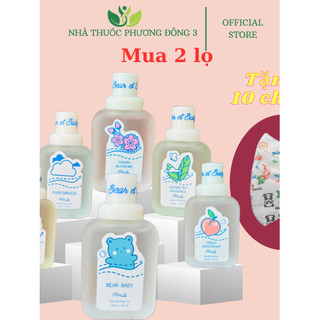 Nước Hoa Xịt Thơm BEAR BABY HANLU trẻ em 50ml (tránh muối đốt cho bé)
