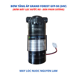Bơm máy lọc nước ro 24v grand forest gfp- 50 - dùng cho máy lọc nước ro và dàn phun sương