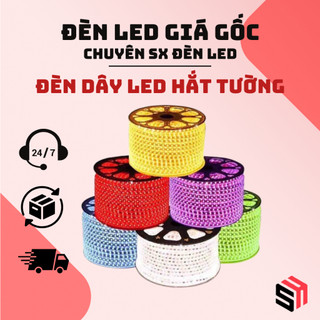 Đèn Led Dây LEDMAX Chống Nước Nhiều Màu Trang Trí Trong Nhà Và Ngoài Trời Quán Trà Sữa